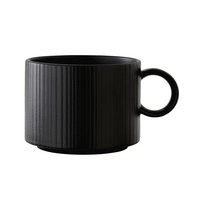 Concorde Kaffee Obertasse, 34 cl, schwarz matt 
