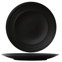 Concorde Assiette plate coupe Ø 28 cm, noir mat 