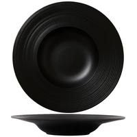 Concorde Assiette creuse Ø 28.5 cm, noir mat 