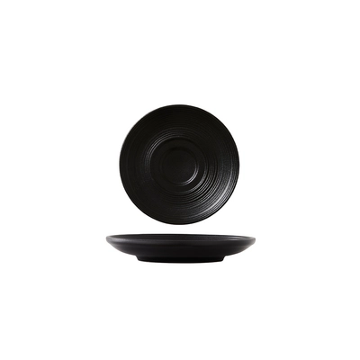 Concorde Espresso Untertasse, Ø 11.75 cm, schwarz matt_1