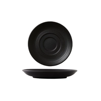 Concorde Kaffee Untertasse, Ø 15.25 cm, schwarz matt