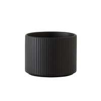 Concorde Suppen Obertasse, Zuckerschale, 22.75 cl, schwarz matt