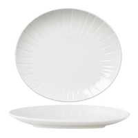 Alina Assiette plate coupe ovale, 28 cm 