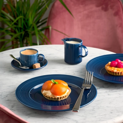 Concorde Espresso Obertasse, 8.5 cl, zylindrisch,  blau_2
