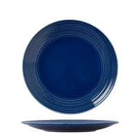 Concorde Teller Coupe flach, Ø 25.5 cm, blau 