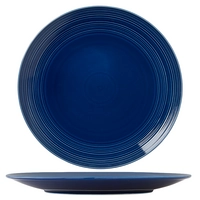 Concorde Teller Coupe flach, Ø 28 cm, blau 