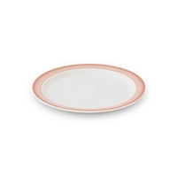 Wave Assiette plate, Ø 21 cm, rouge clair 