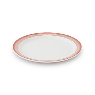 Wave Assiette plate, Ø 24 cm, rouge _1