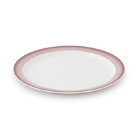 Wav Assiette plate, Ø 26.5 cm, bordeaux 