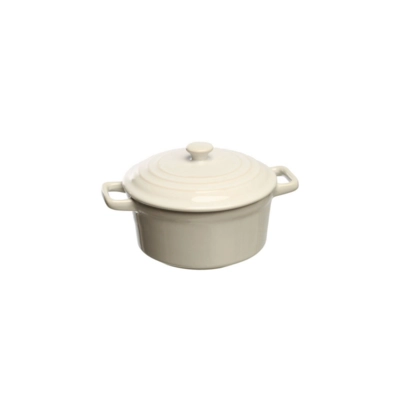 Mini Cocotte Porzellan, weiss,10.2 cm Ø, 20 cl _1