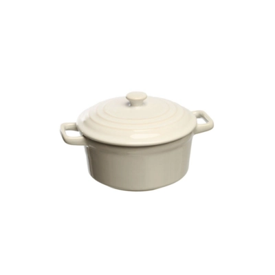 Mini Cocotte Porzellan, weiss, 12.5 cm Ø, 40 cl  _1