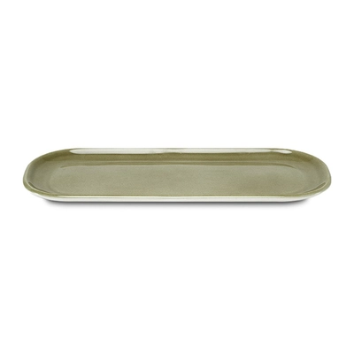 Figgjo Pax Platte flach, olive, 30 x 13 cm _1