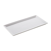 Move Assiette plate rectangulaire, 26 x 13 cm 