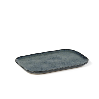 Merci, Plat L bleu/gris, rectangulaire, 23x15 cm,  H: 1.4 cm_1