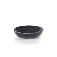 Terres de Rêves, Assiette coupe creuse dark blue Ø 9 cm, H: 2.5cm