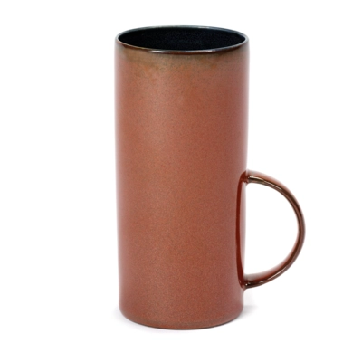 Terres de Rêves, Tasse hoch, dark blue/rust, 28 cl _1