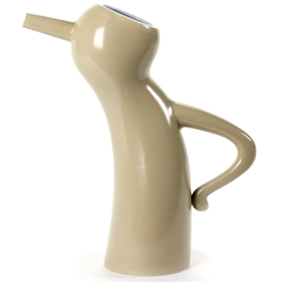 Serax Monsieur Cruchot L, cruche taupe, 1.00 l 28 x 11 cm, H: 31 cm_1