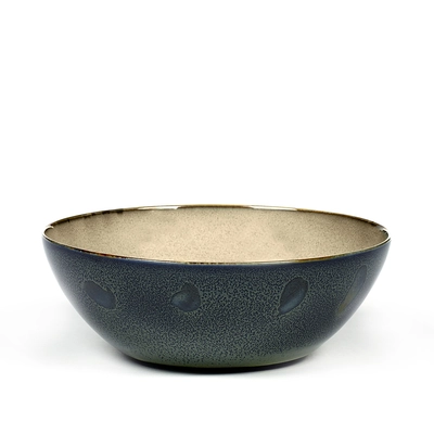 Terres de Rêves, Bowl XL, misty grey/d.blue 18.4cm Ø, H:7.1cm_1