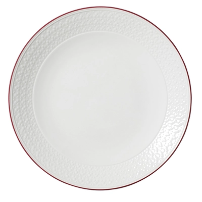 Bead Maroon Band Accent Assiette coupe, Ø 28.5 cm, plate_1