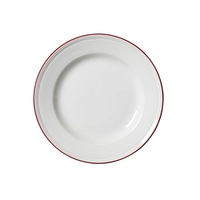 Bead Maroon Band assiette plate, Ø 20.25 cm  