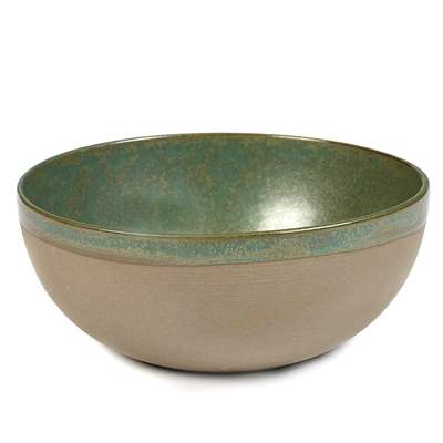 Surface Sergio Herman, Bowl L, Camogreen, 23.5cm Ø H: 9.5 cm_1