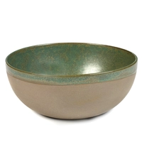 Surface Sergio Herman, Bowl L, Camogreen, 23.5cm Ø H: 9.5 cm