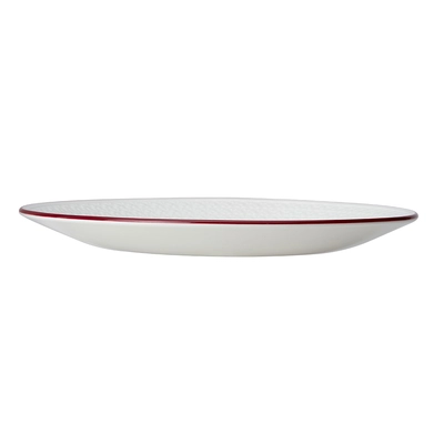 Bead Maroon Band Accent Assiette coupe, Ø 28.5 cm, plate_2