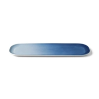 Figgjo Fade Platte, blau, 41 x 13 cm  