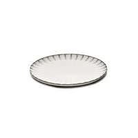 Inku Sergio Herman, Assiette plate, blanc, Ø 18 cm, H: 1.7 cm