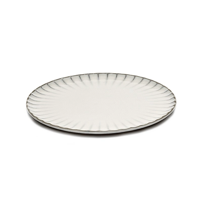 Inku Sergio Herman, Assiette plate, blanc, Ø 24 cm, H: 1.7 cm_1