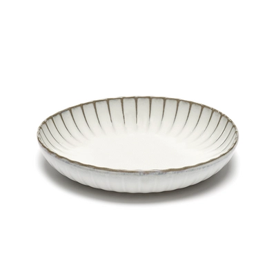 Inku Sergio Herman, Assiette creuse, blanc, Ø 23 cm, H: 4.5 cm_1