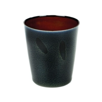 Terres de Rêves, Becher M, d.blue/rust, Ø 8.5, H: 9.5 cm, 34 cl Ø 8.5, H: 9.5 cm, 34 cl