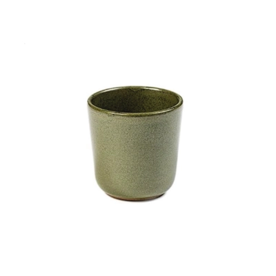 Sergio Herman, Ristretto Becher ohne Henkel Camogreen, H: 6 cm, 9cl_1