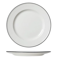 Bead Black Band Teller flach, Ø 28.5 cm  