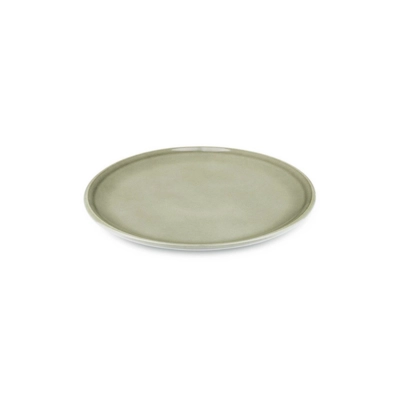 Pax Teller flach, olive, Ø 22 cm, spray 5x01 _1