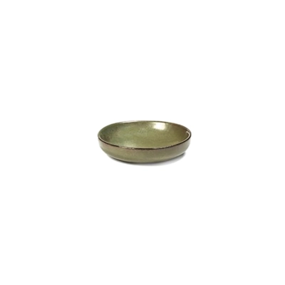 Surface Sergio Herman, Schale, Camogreen, Ø 9 cm, H: 2 cm_1