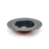 Terres de Rêves, Teller tief, d.blue/rust Ø 21.3 cm, H: 5 cm