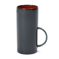 Terres de Rêves, tasse haut, rust/d.blue, 28cl 