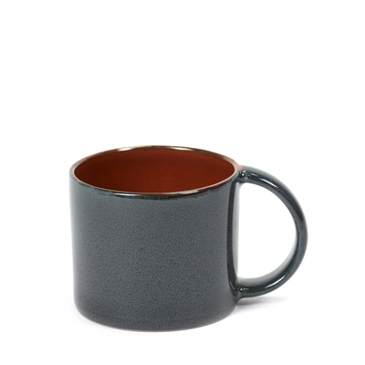 Terres de Rêves,tasse à espresso,rust/d.blue,8.5cl _1