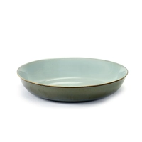 Terres de Rêves,Teller Coupe, lig.blue/smokey blue tief, Ø 17.5 cm, H: 3 cm