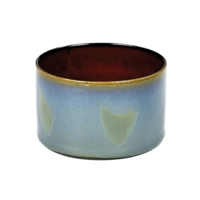 Terres de Rêves, Gobelet cylind. m.blue/rust Ø 7.5 cm, H: 5 cm, 16 cl