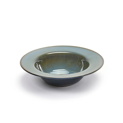 Terres de Rêves, Teller tief, s.blue/d.blue, mit Fahne, Ø 21.3 cm, H: 5 cm_1