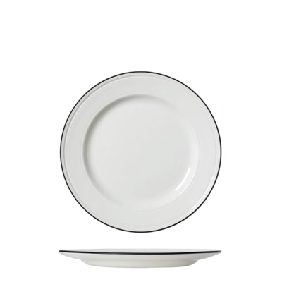 Bead Black Band assiette plate, Ø 20.25 cm  _1