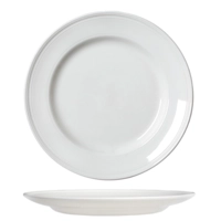 Bead blanc assiette plate, Ø 28.5 cm 