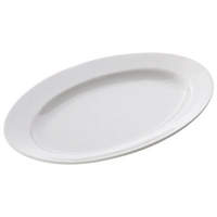 Eventi Teller plate oval, 30.5 x 21 cm 