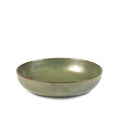 Surface Sergio Herman, Teller tief,Camogreen 21 cm Ø, H: 4 cm_1
