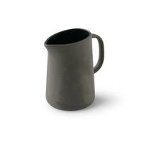 Tilt Pot avec anse, H: 11 cm, 30 cl, noir 