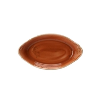 Craft Terracotta Gratinplatte oval,24.5x13.5 cm 36 cl