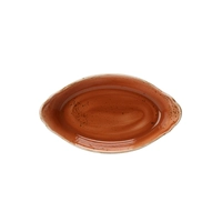 Craft Terracotta Gratinplatte oval, 24.5 x13.5 cm, 36 cl