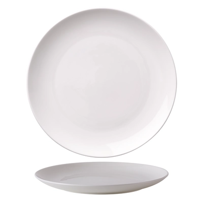 Fina Teller Coupe flach weiss, Ø 23 cm _1